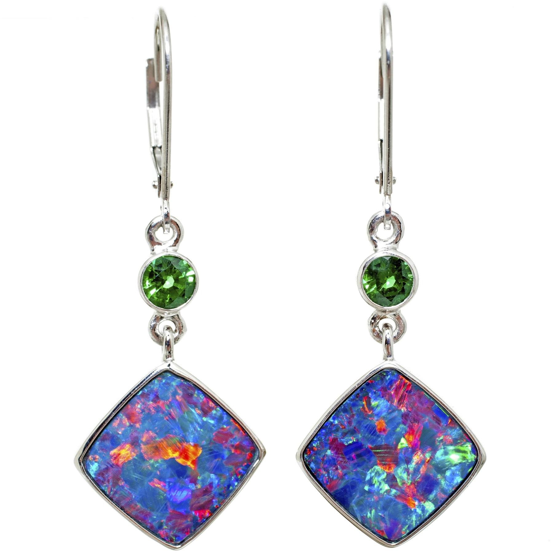 Australian Opal Earrings