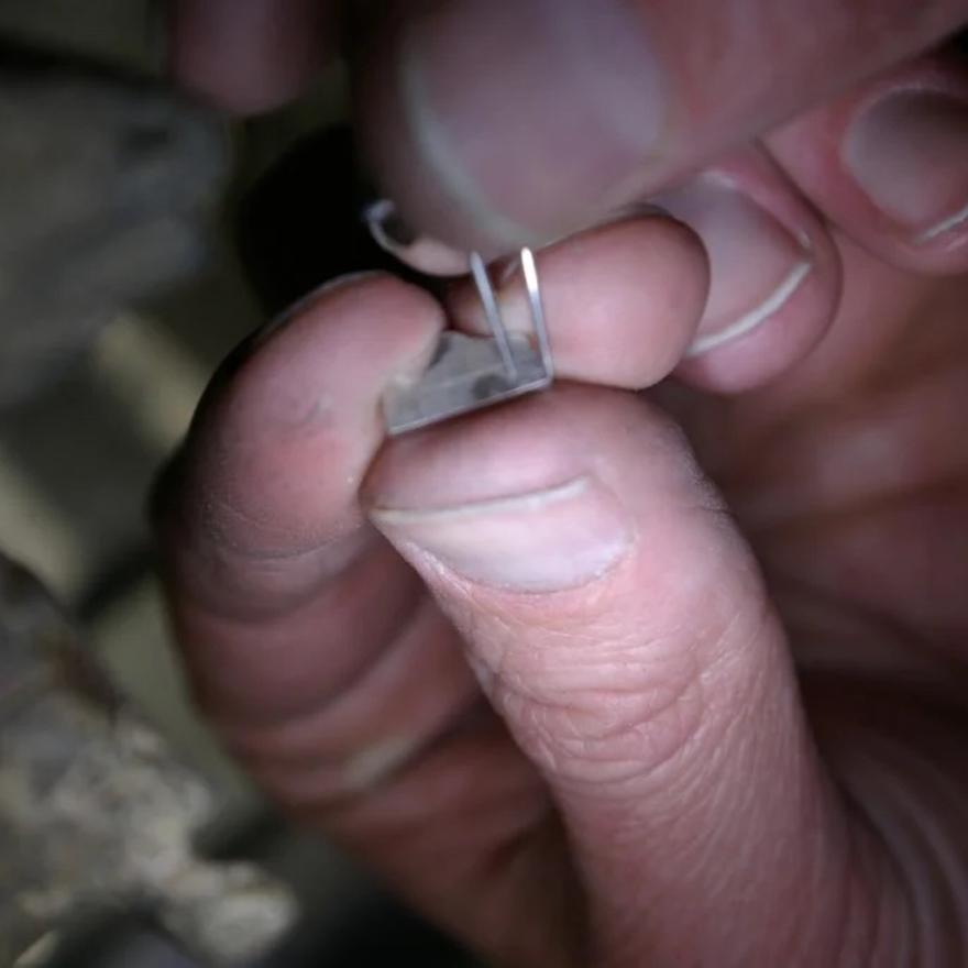 Scoring the components before cutting