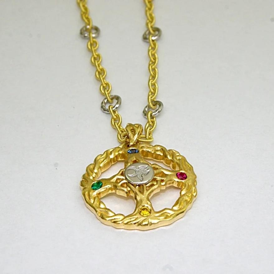 The finished pendant