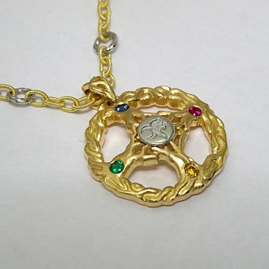 The finished pendant