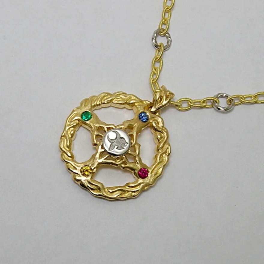The finished pendant