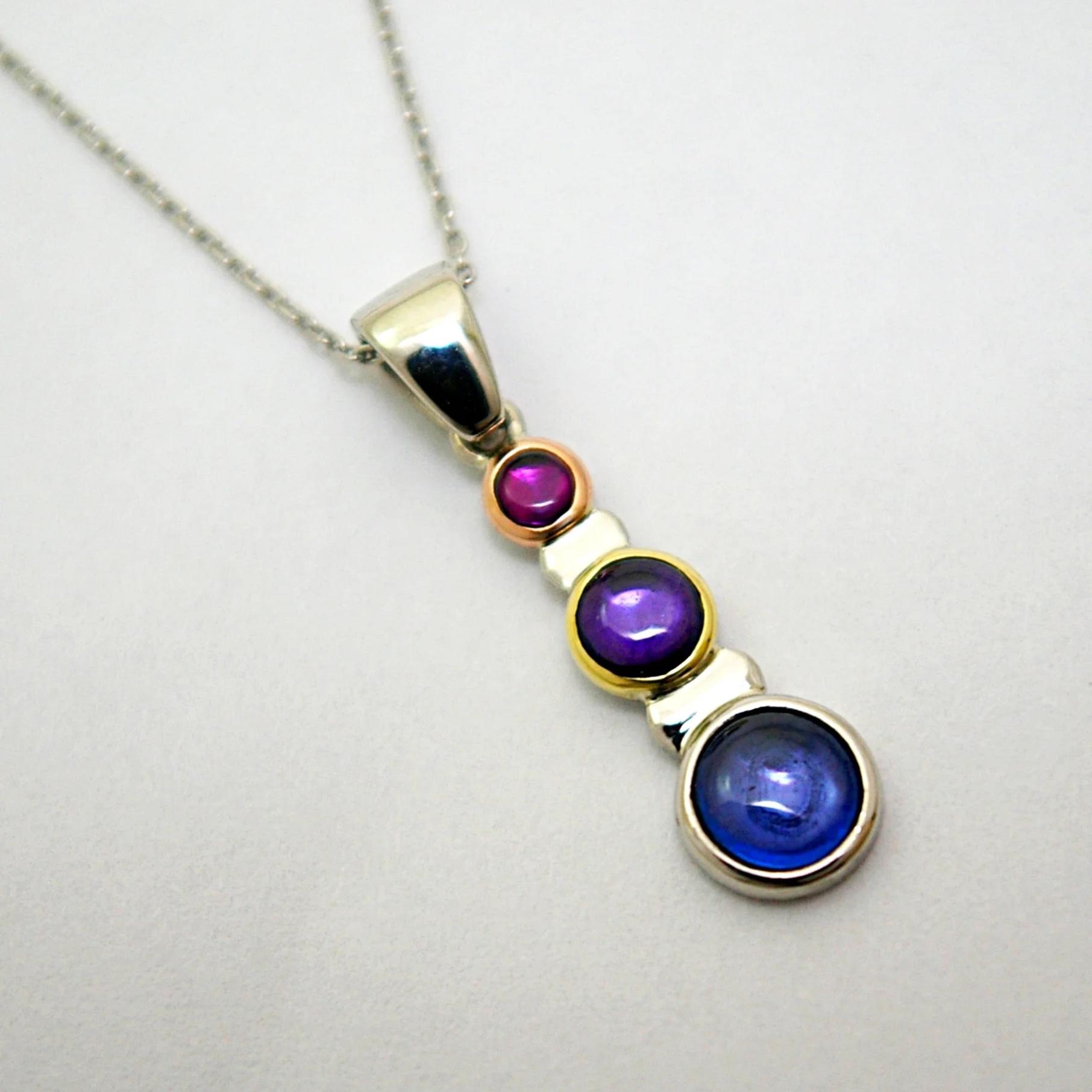 Yogo Sapphire Pendant