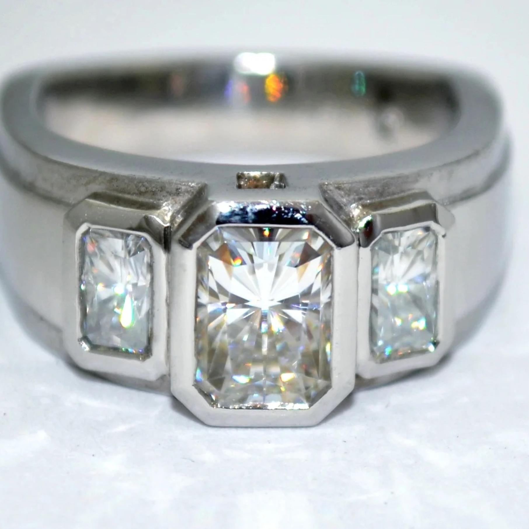 Platinum and Diamond Engagement Ring