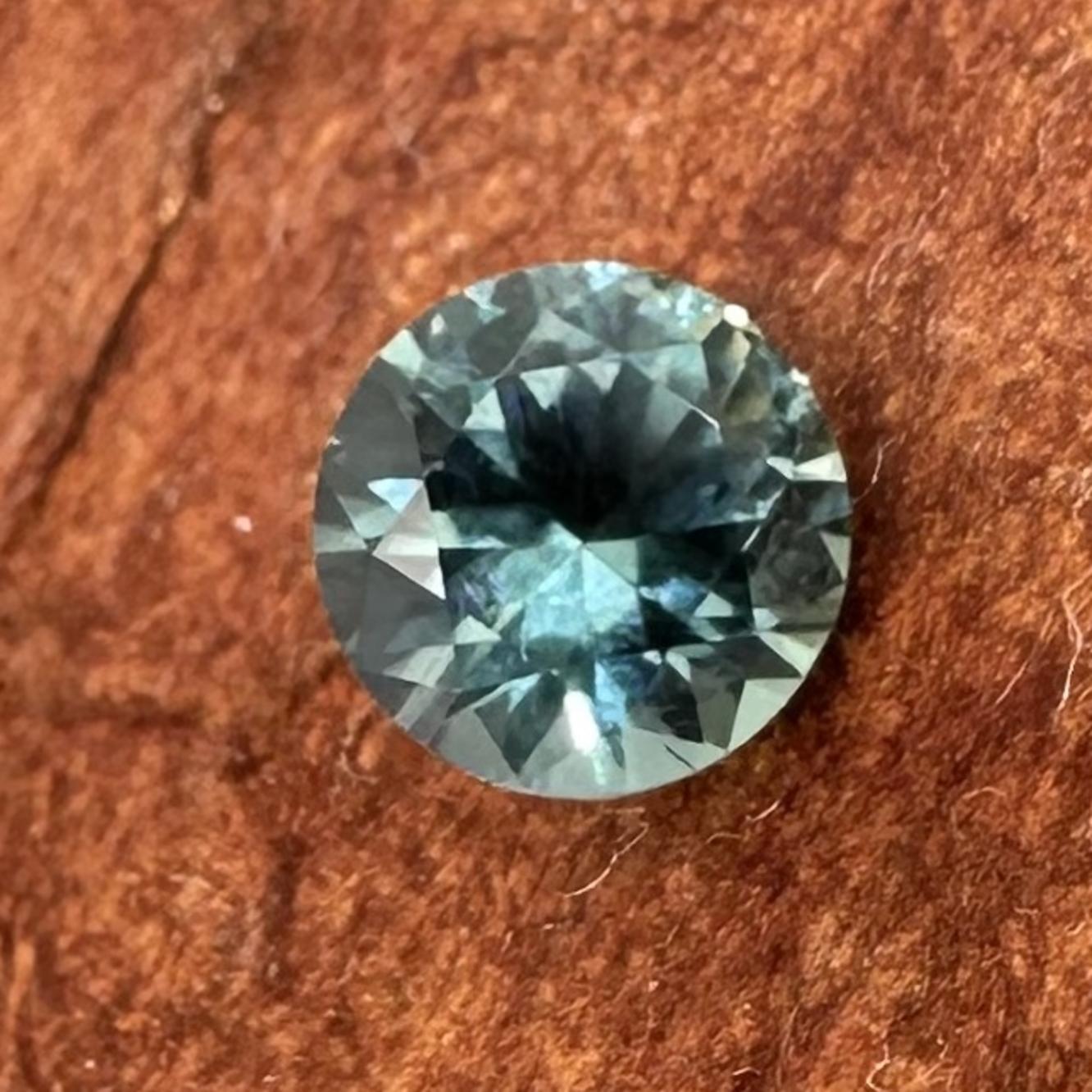 Light Teal Blue Montana Sapphire