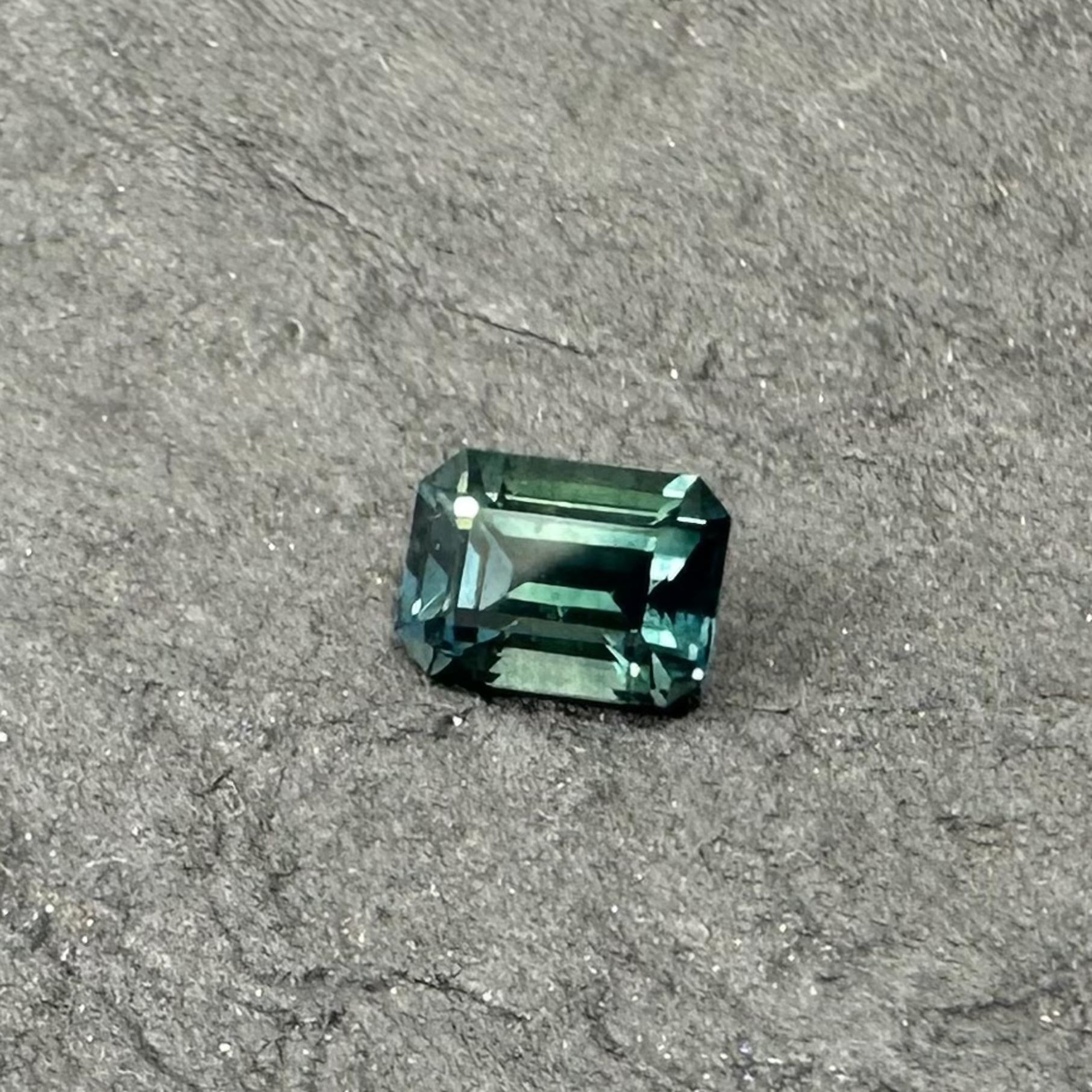 Teal Montana Sapphire