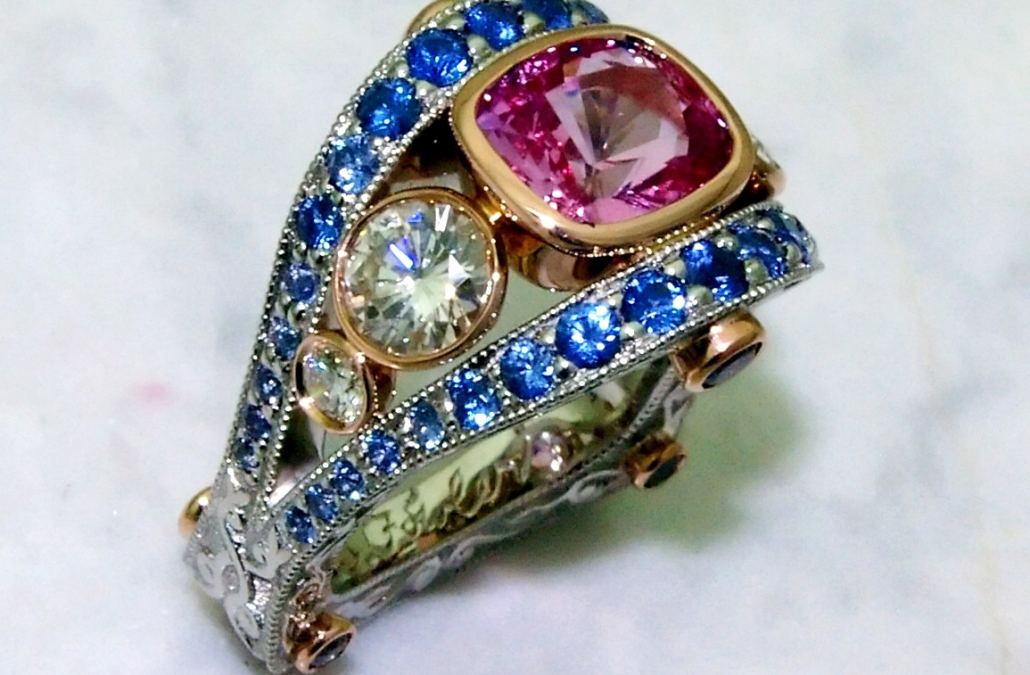 Pink Sapphire Rings and Jewelry
