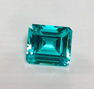 Paraiba Emerald Cut